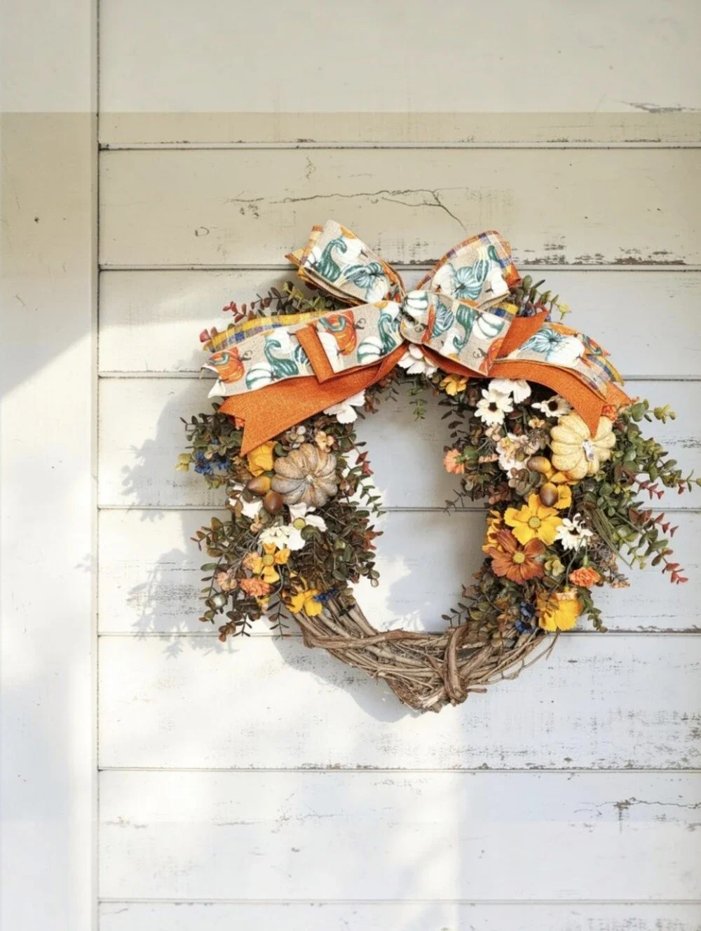 Harvest Heirloom Fall Floral wreath